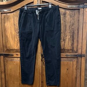 Roxy Black beach pants with Drawstring